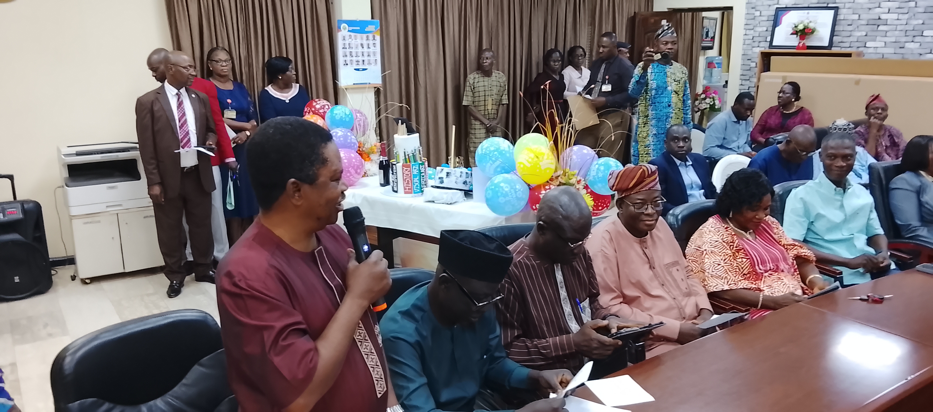 The Vice Chancellor, Prof. Rasaq Olatunde ROM Kalilu