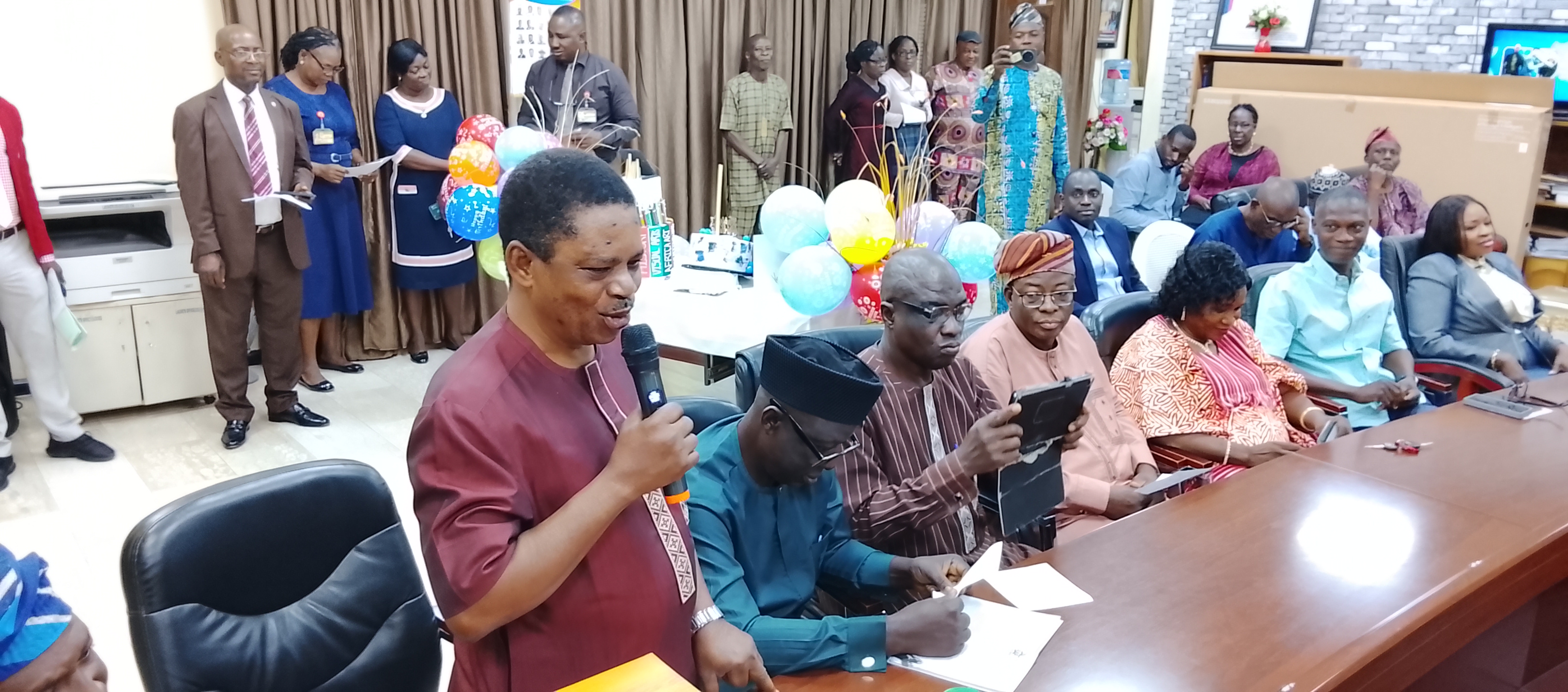 The Vice Chancellor, Prof. Rasaq Olatunde ROM Kalilu