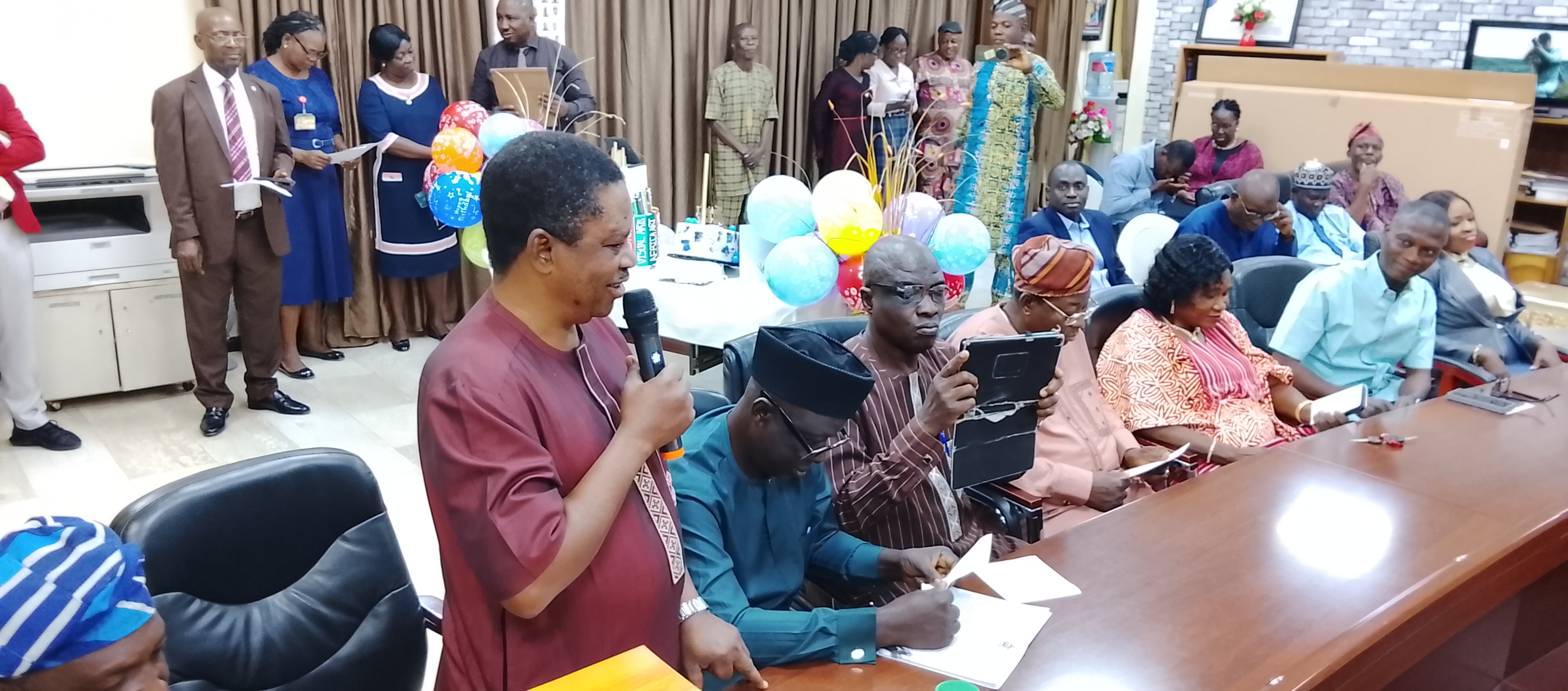 The Vice Chancellor, Prof. Rasaq Olatunde ROM Kalilu