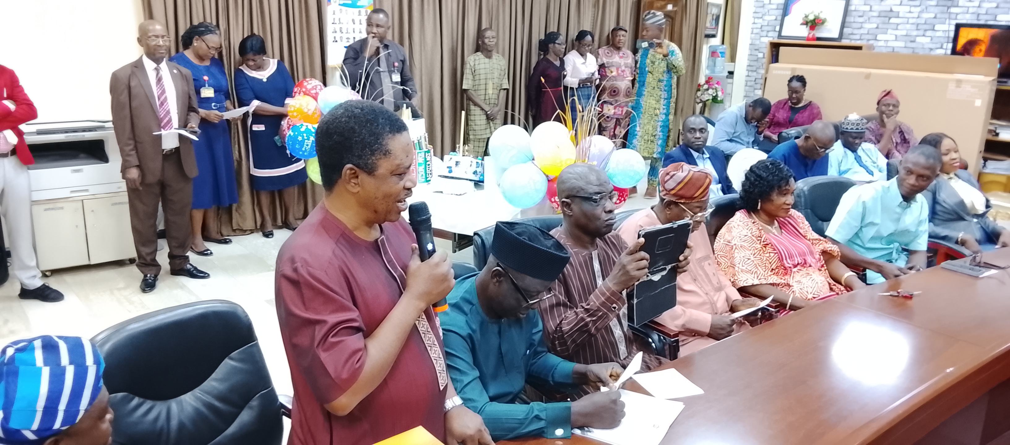 The Vice Chancellor, Prof. Rasaq Olatunde ROM Kalilu