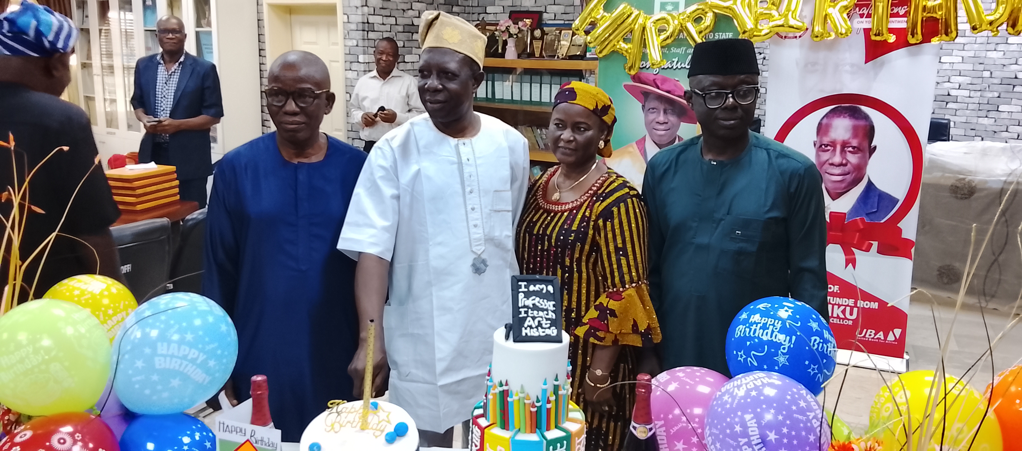 The Vice Chancellor, Prof. Rasaq Olatunde ROM Kalilu