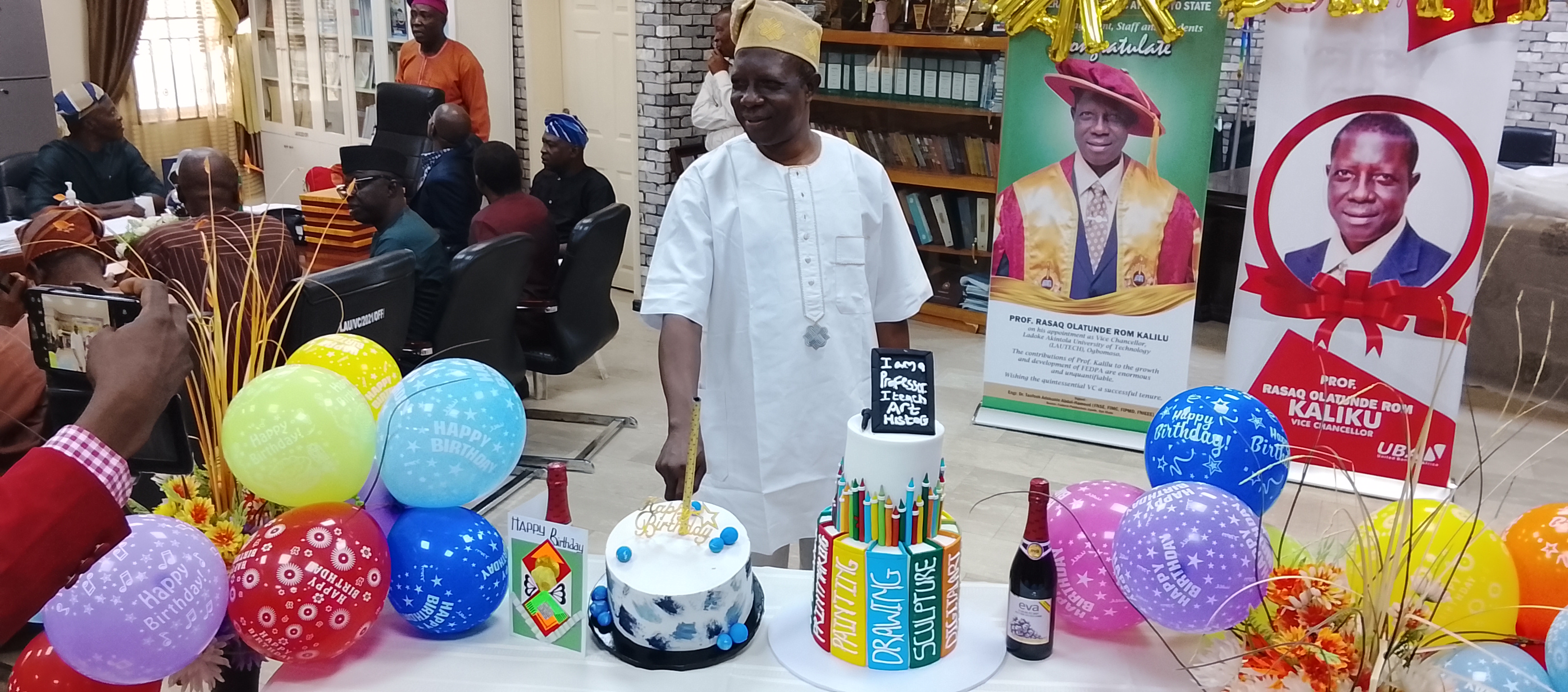 The Vice Chancellor, Prof. Rasaq Olatunde ROM Kalilu