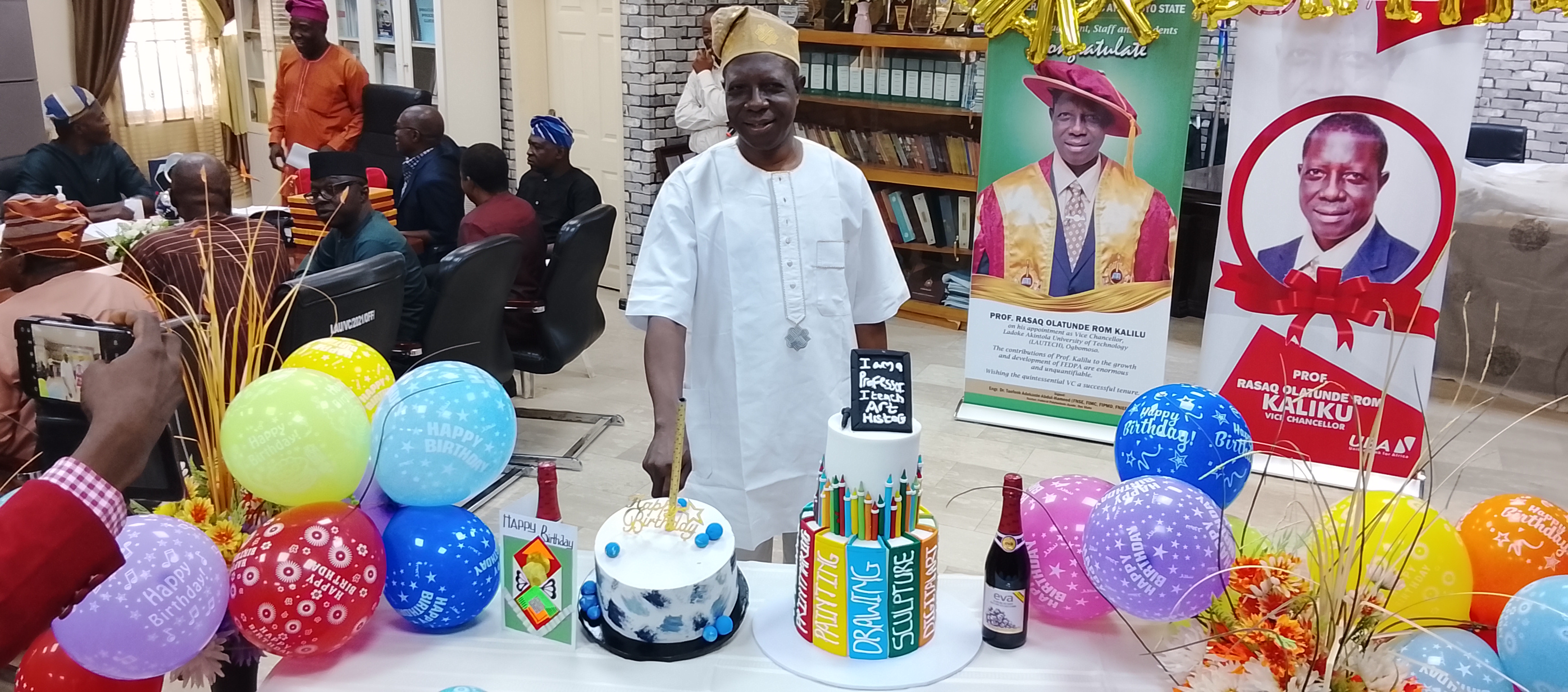 The Vice Chancellor, Prof. Rasaq Olatunde ROM Kalilu
