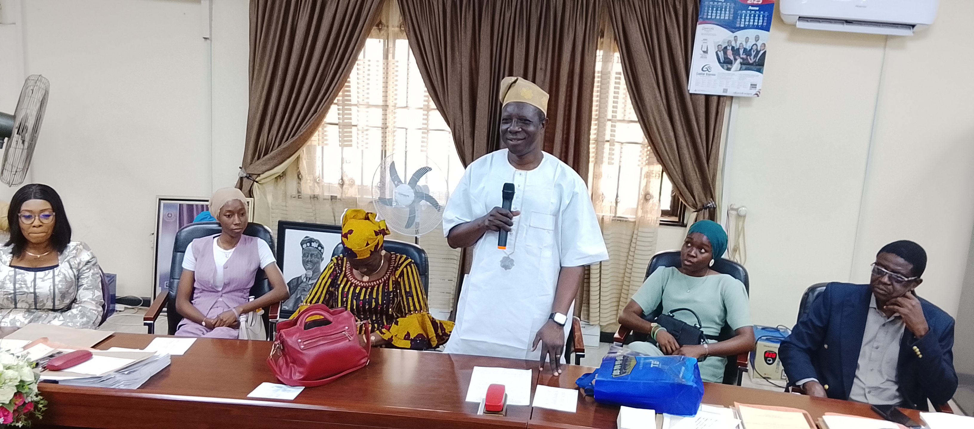 The Vice Chancellor, Prof. Rasaq Olatunde ROM Kalilu