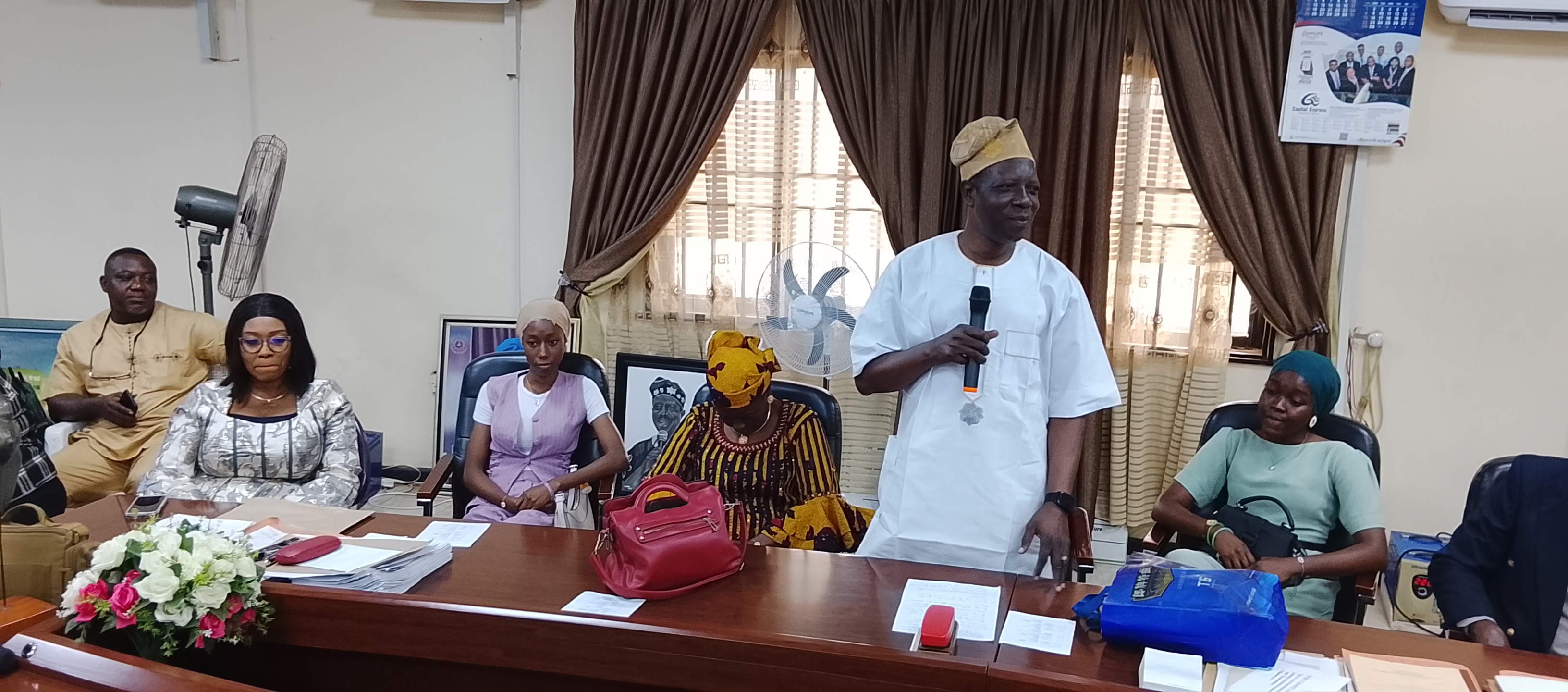 The Vice Chancellor, Prof. Rasaq Olatunde ROM Kalilu
