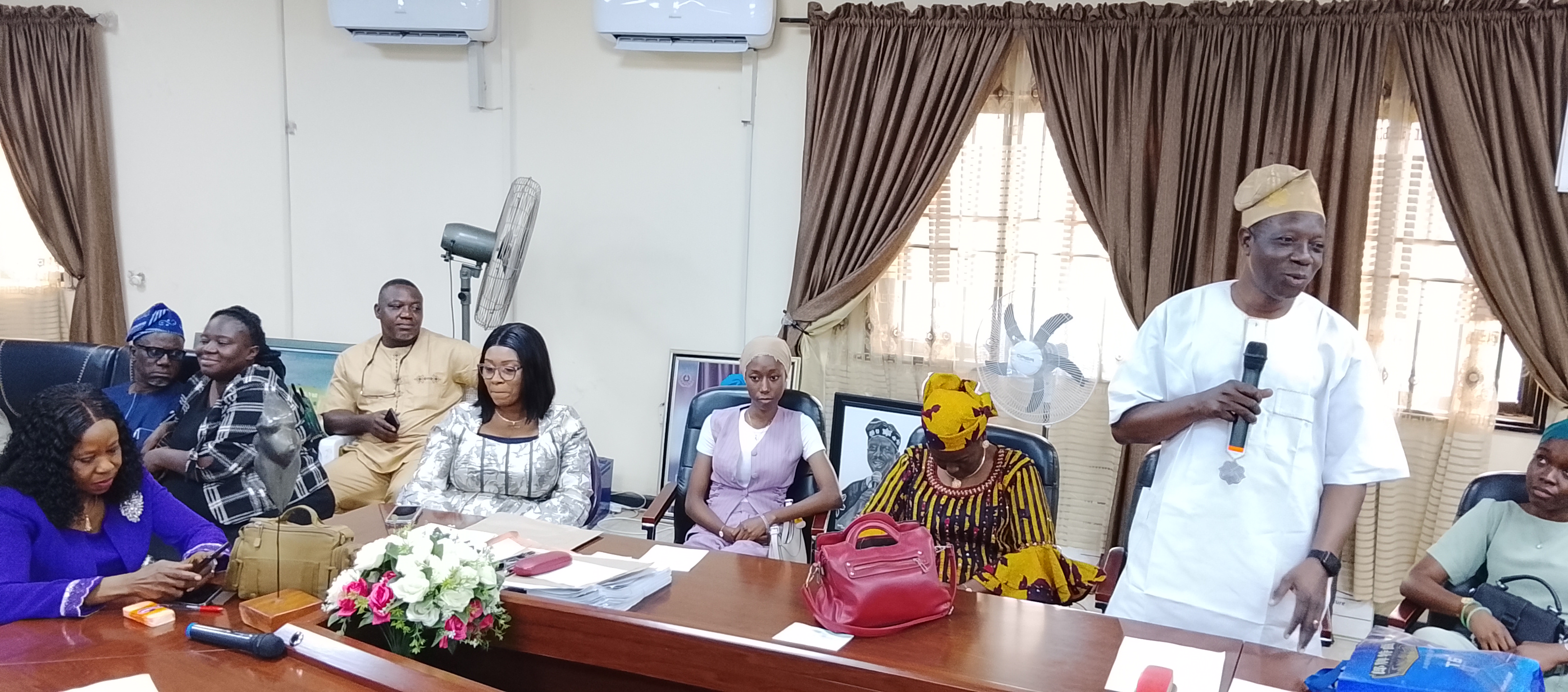 The Vice Chancellor, Prof. Rasaq Olatunde ROM Kalilu