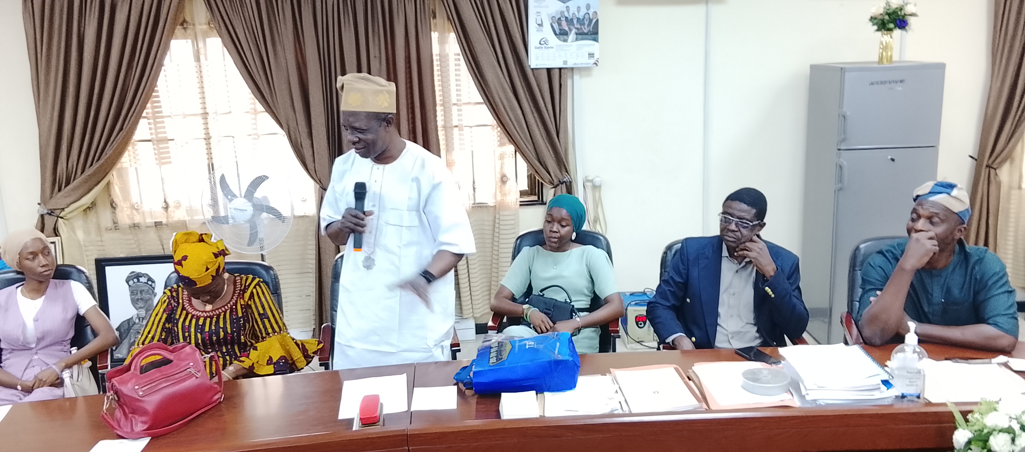 The Vice Chancellor, Prof. Rasaq Olatunde ROM Kalilu
