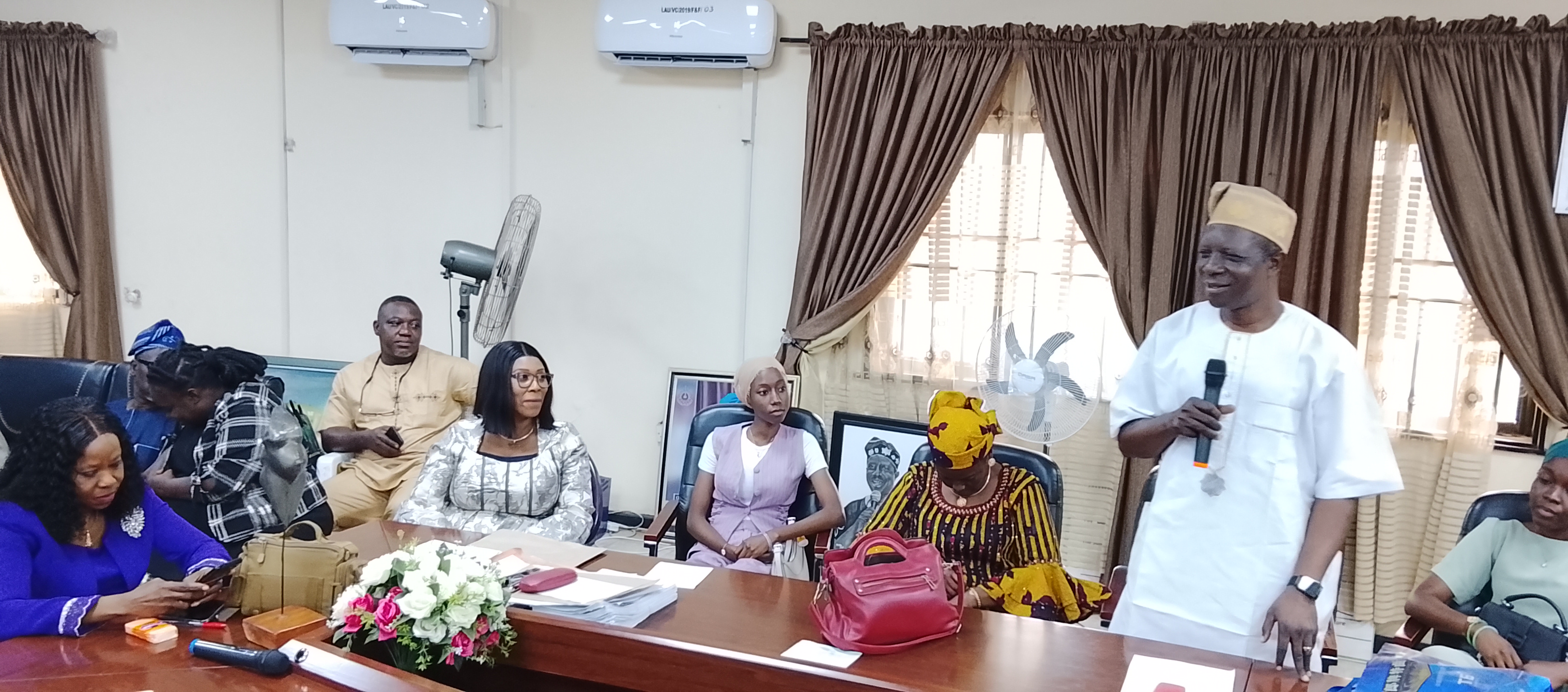 The Vice Chancellor, Prof. Rasaq Olatunde ROM Kalilu