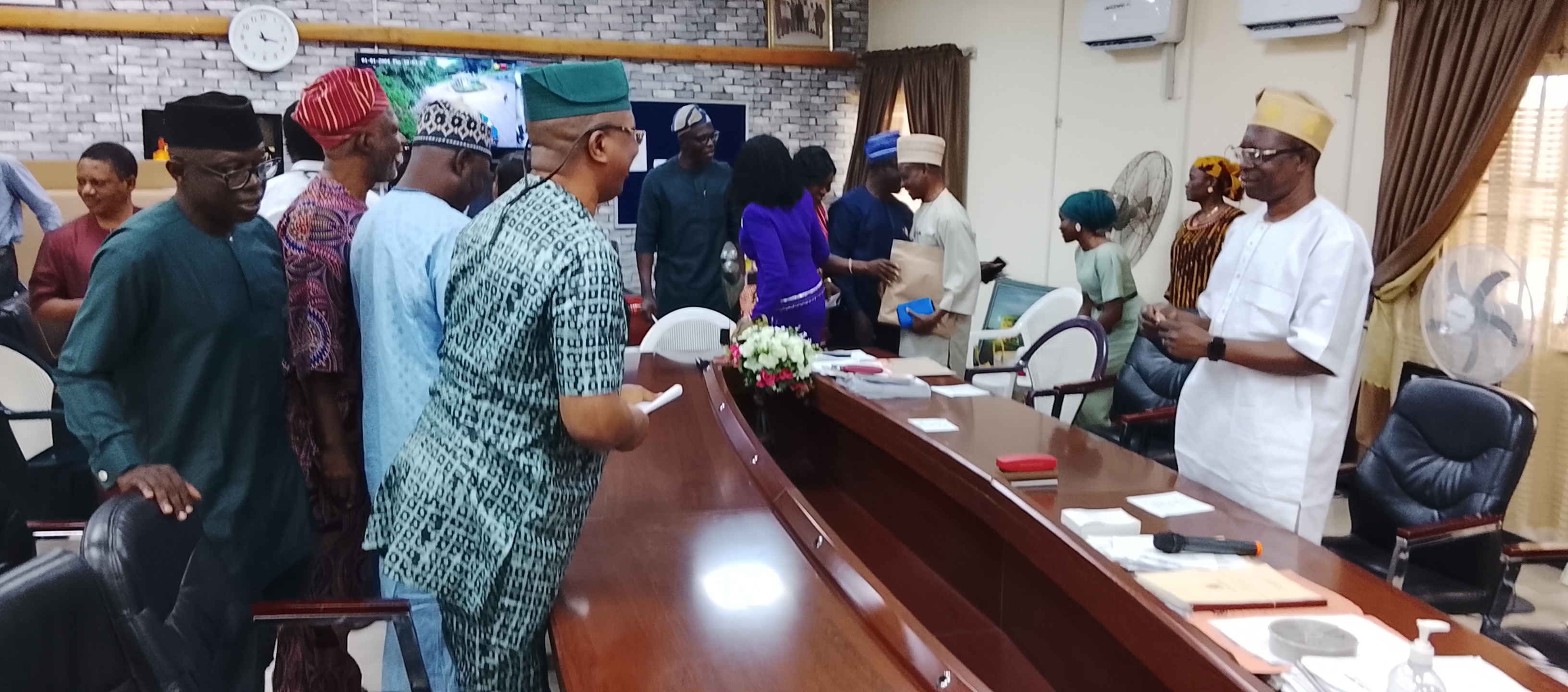 The Vice Chancellor, Prof. Rasaq Olatunde ROM Kalilu