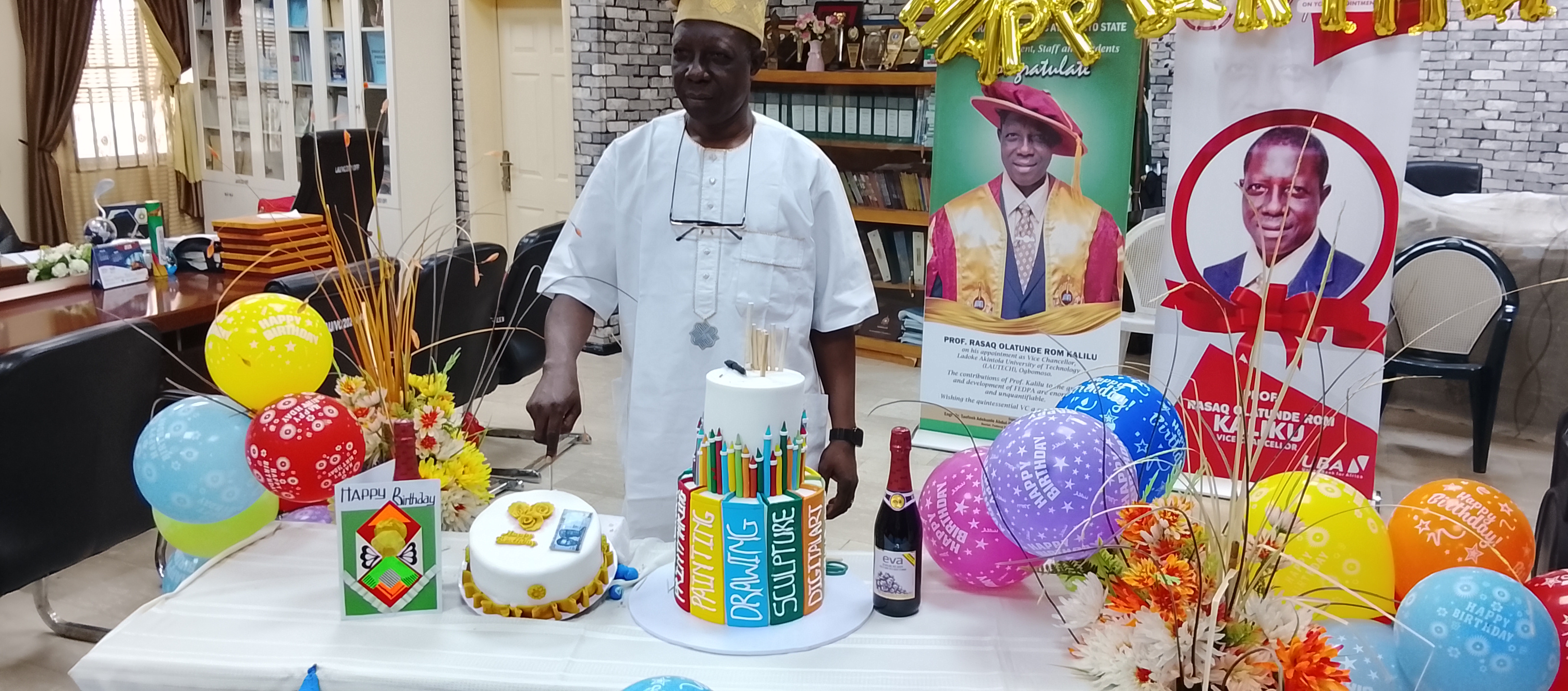 The Vice Chancellor, Prof. Rasaq Olatunde ROM Kalilu