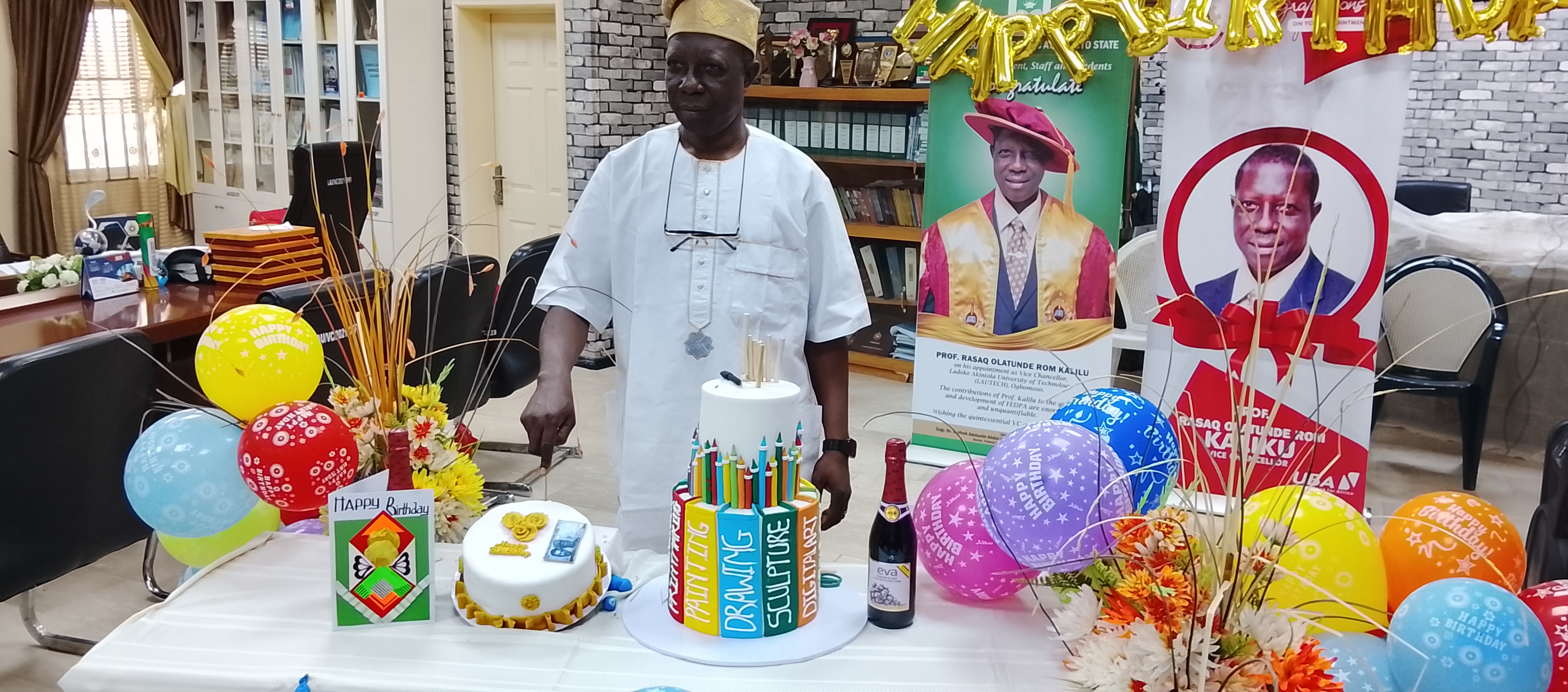 The Vice Chancellor, Prof. Rasaq Olatunde ROM Kalilu