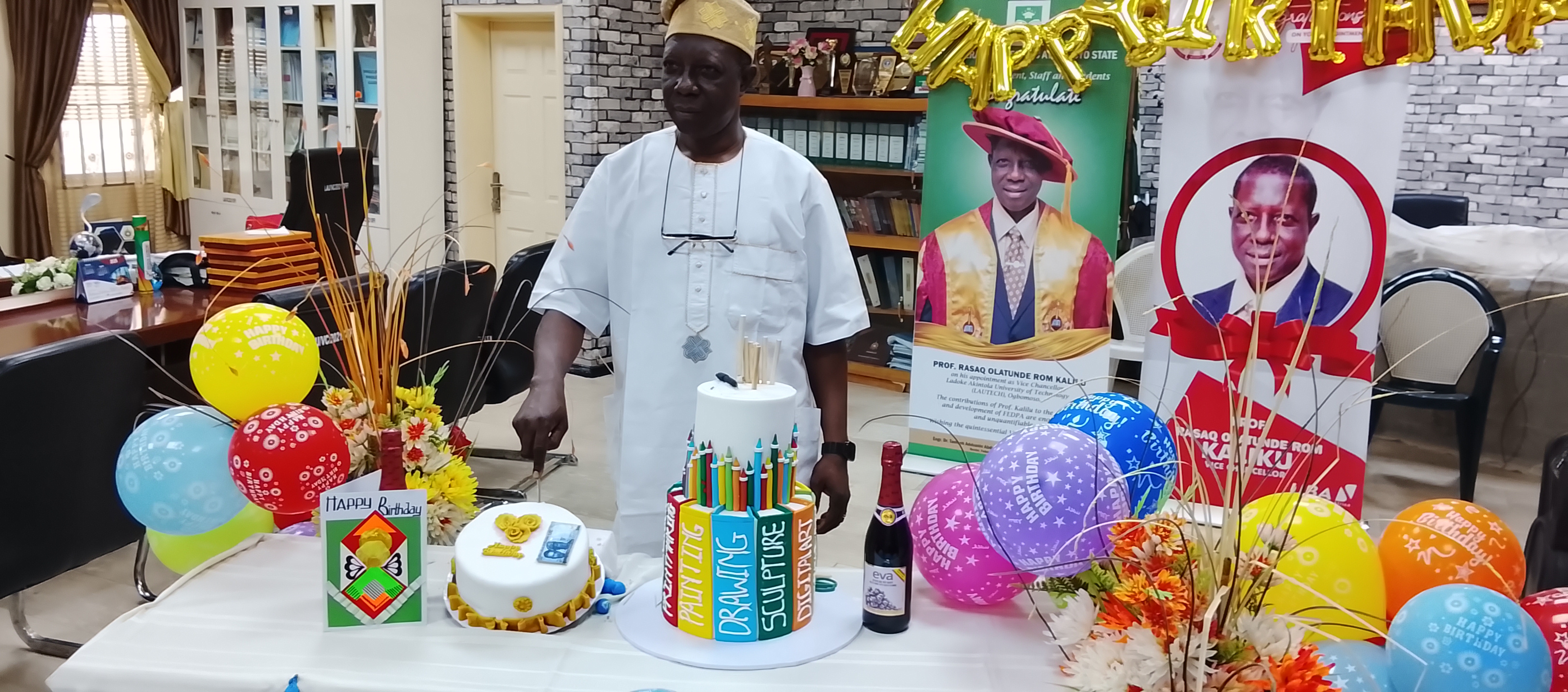 The Vice Chancellor, Prof. Rasaq Olatunde ROM Kalilu