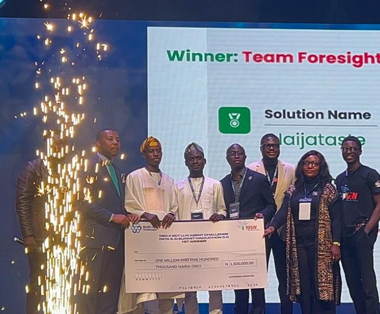 LAUTECH DSN x BLUECHIP TECHNOLOGIES LLM AGENT CHALLENGE DATA & AI SUMMIT HACKATHON 3.0 receives ₦1,500,000