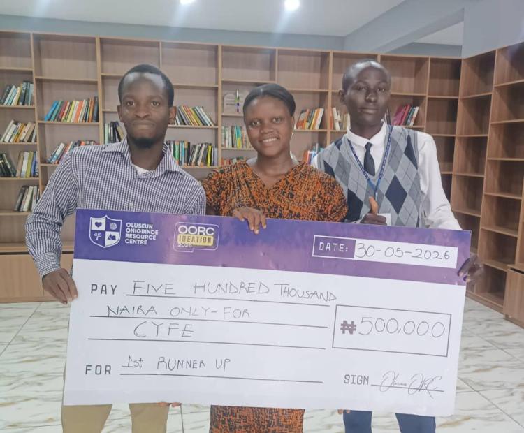 LAUTECH Secures First Runner-Up at the 2026 OORC Innovation Challenge win cash prize of ₦500,000
