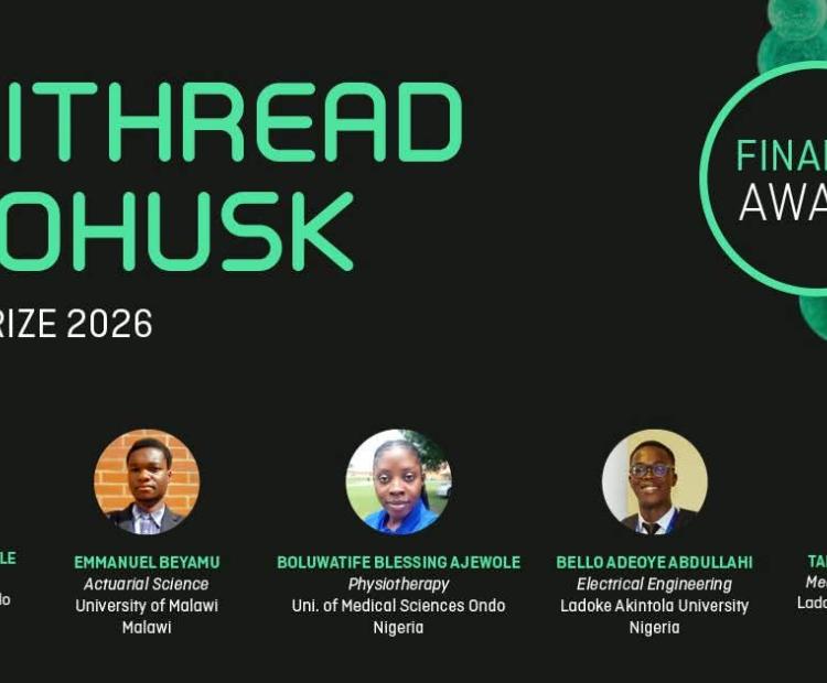 LAUTECH Among Top 5 Finalists in the prestigious WEGE Prize 2026 competition, won $2,500 Finalist Award Prize