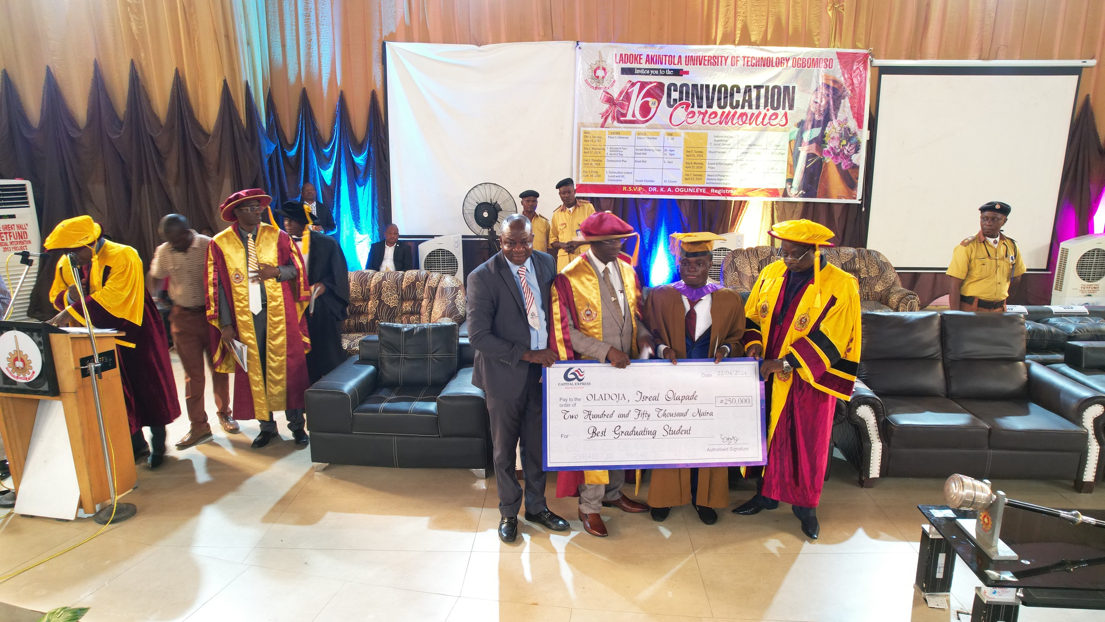 16th Convocation Ceremonies