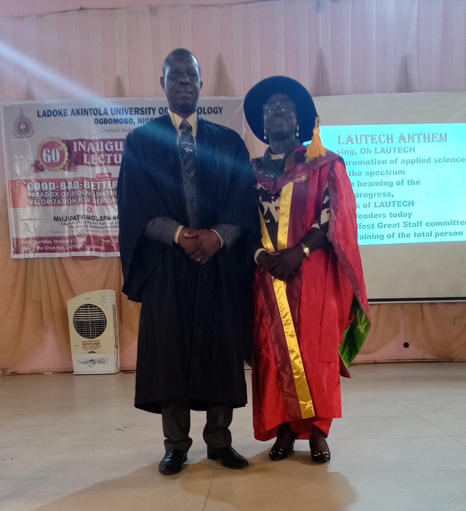 60th Inaugural Lecture