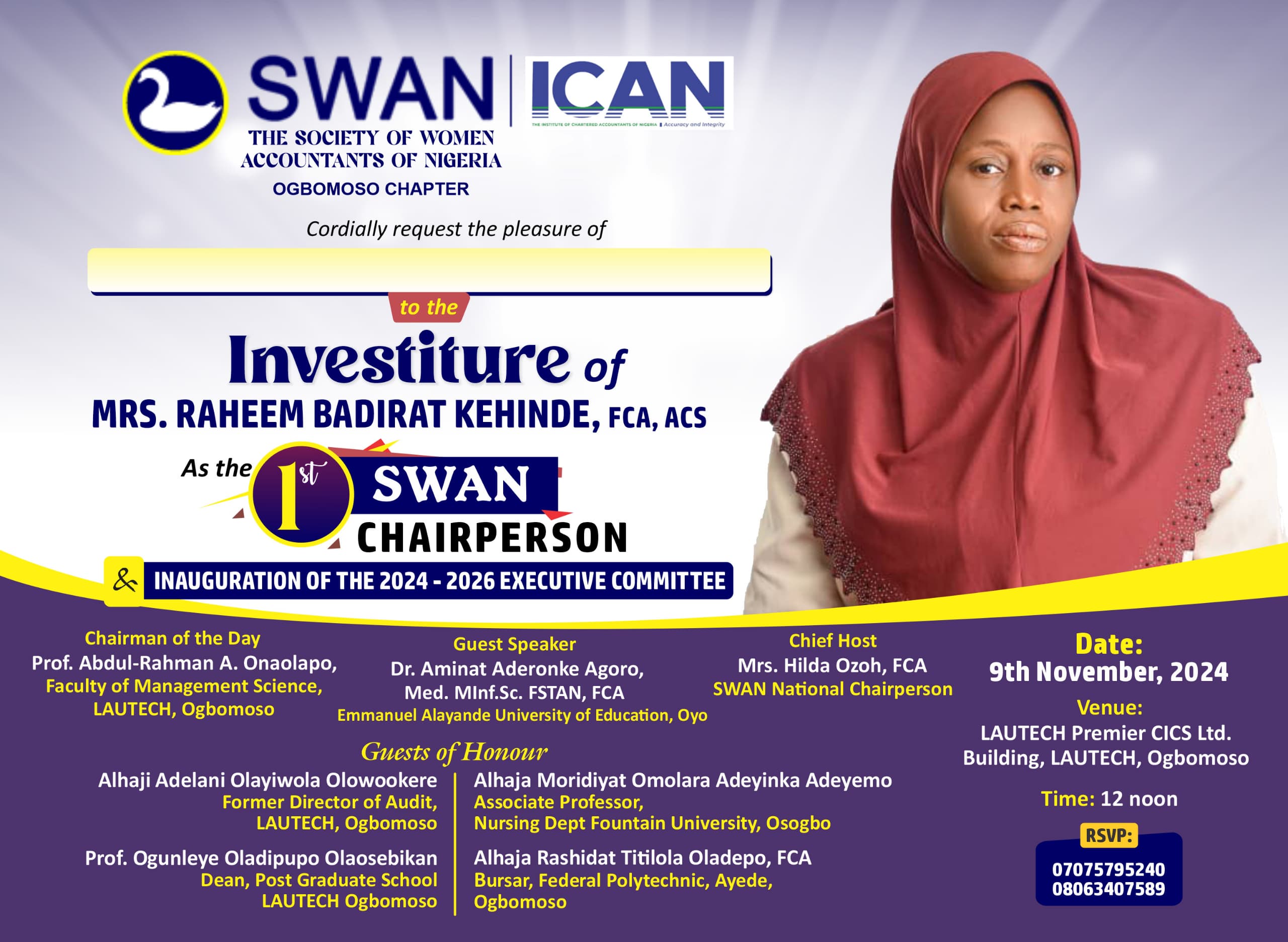 SWAN ICAN OGBOMOSO CHAPTER