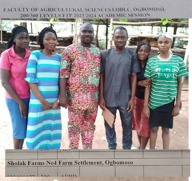 FACULTY OF AGRICULTURAL SCIENCES LODLC OGBOMOSO