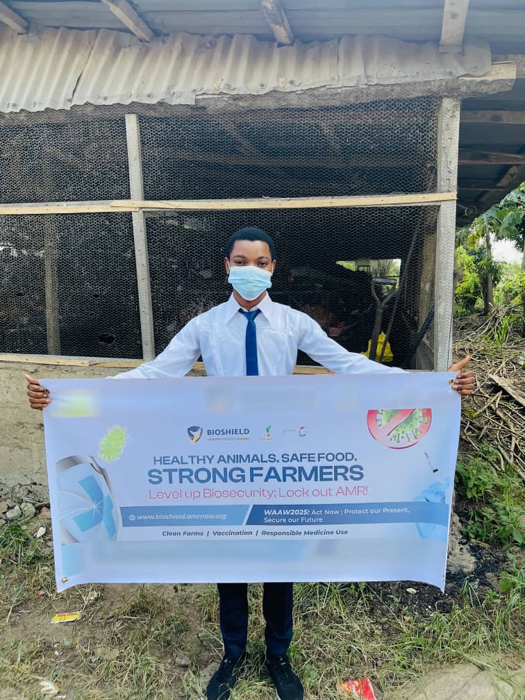 LAUTECH Student Awarded National Grant for Antimicrobial Resistance and Biosecurity Campaign