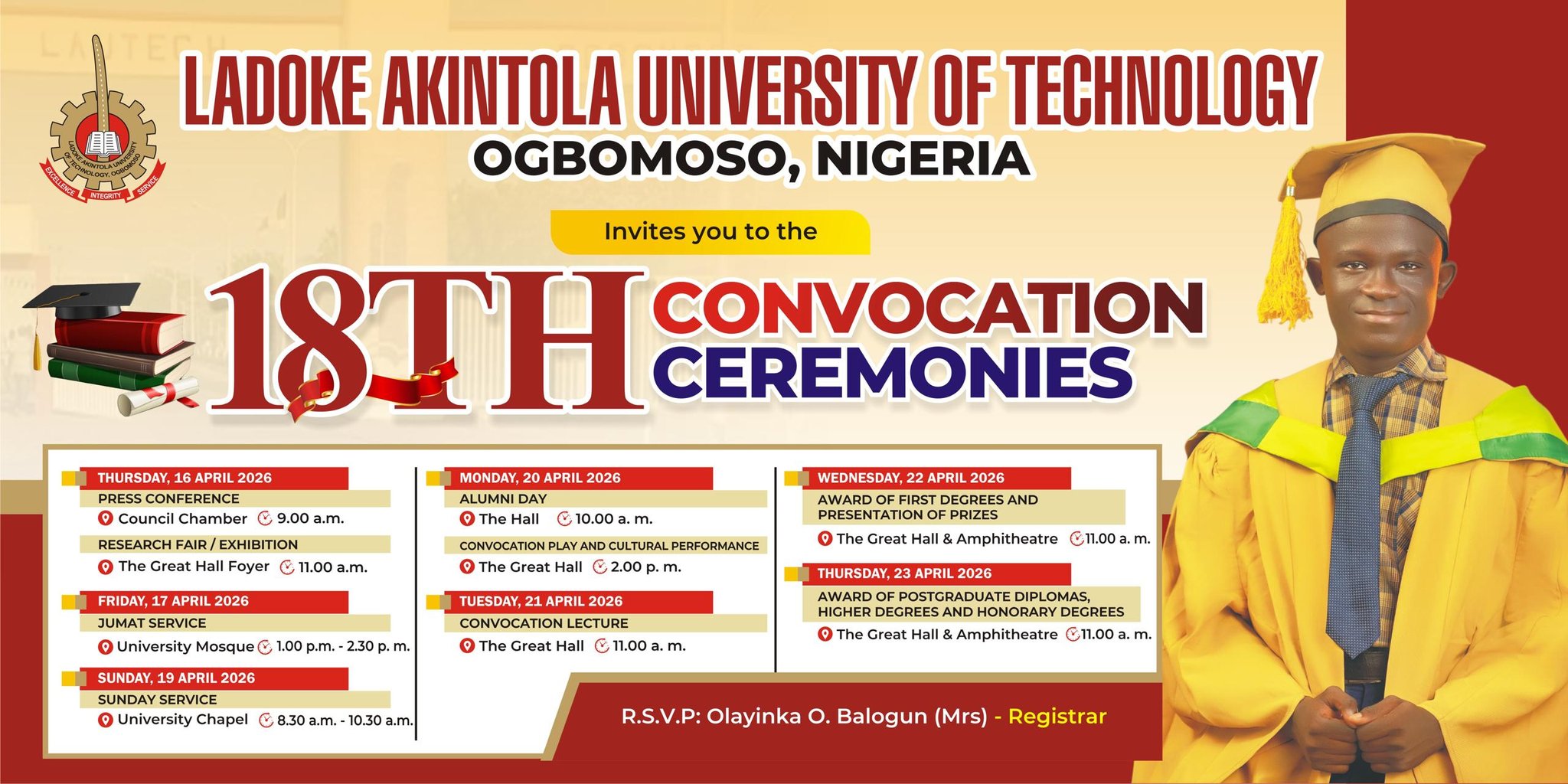 18TH CONVOCATION CEREMONIES
