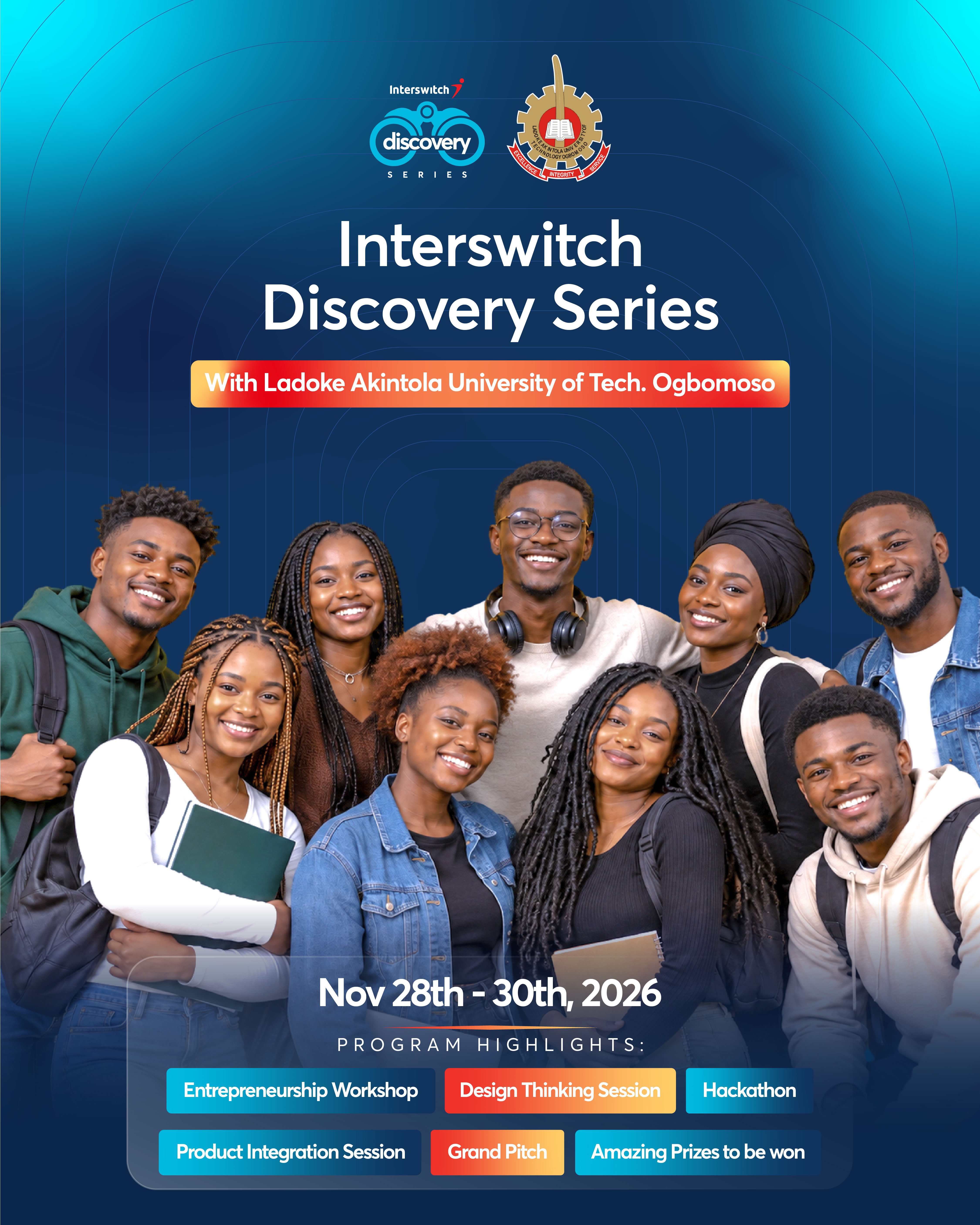 LAUTECH to Host the Interswitch Pan-African Discovery Series: Call for Student Participation