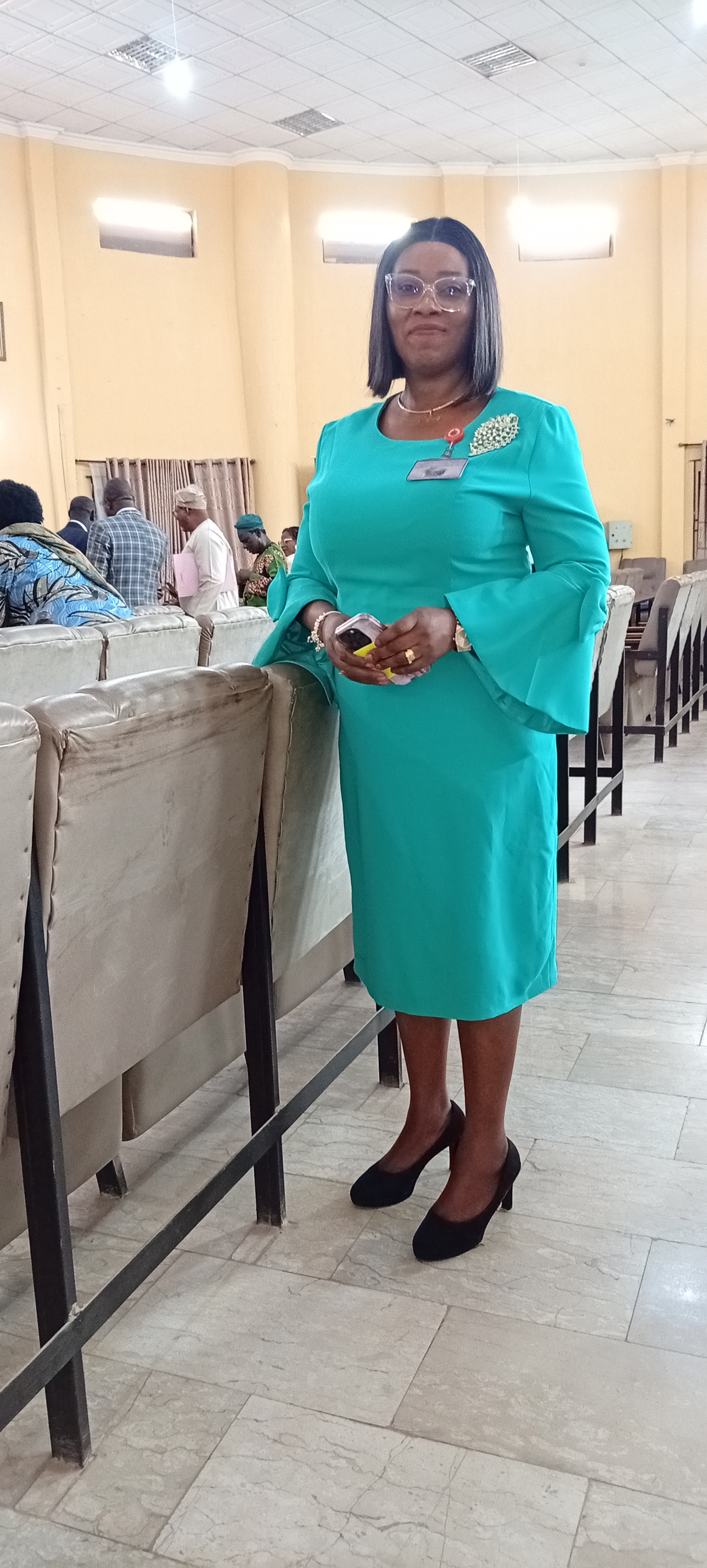 Professor Adefunke Sarah Ebijuwa is the first female professor of library and information science at Ladoke Akintola University of Technology (LAUTECH). 