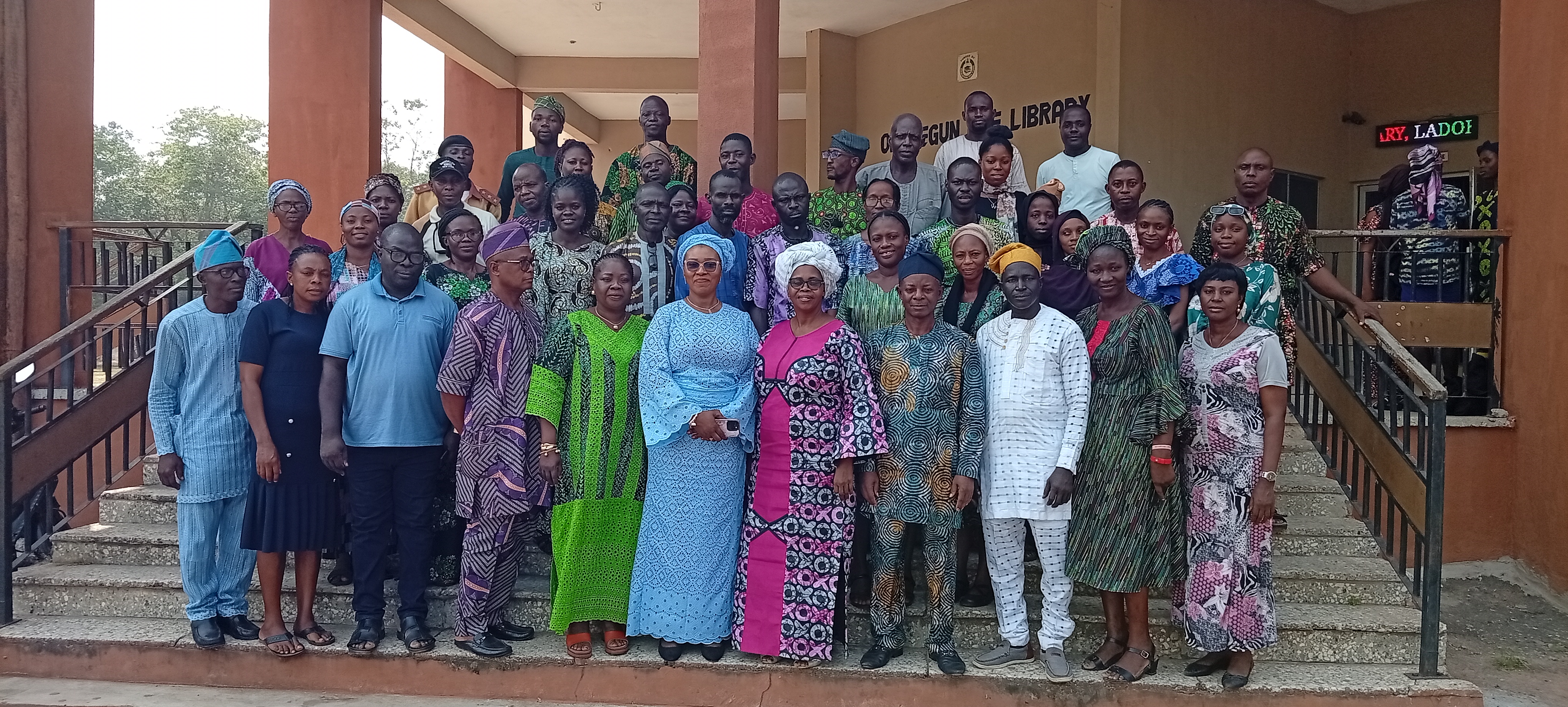 Professor Adefunke Sarah Ebijuwa is the first female professor of library and information science at Ladoke Akintola University of Technology (LAUTECH). 