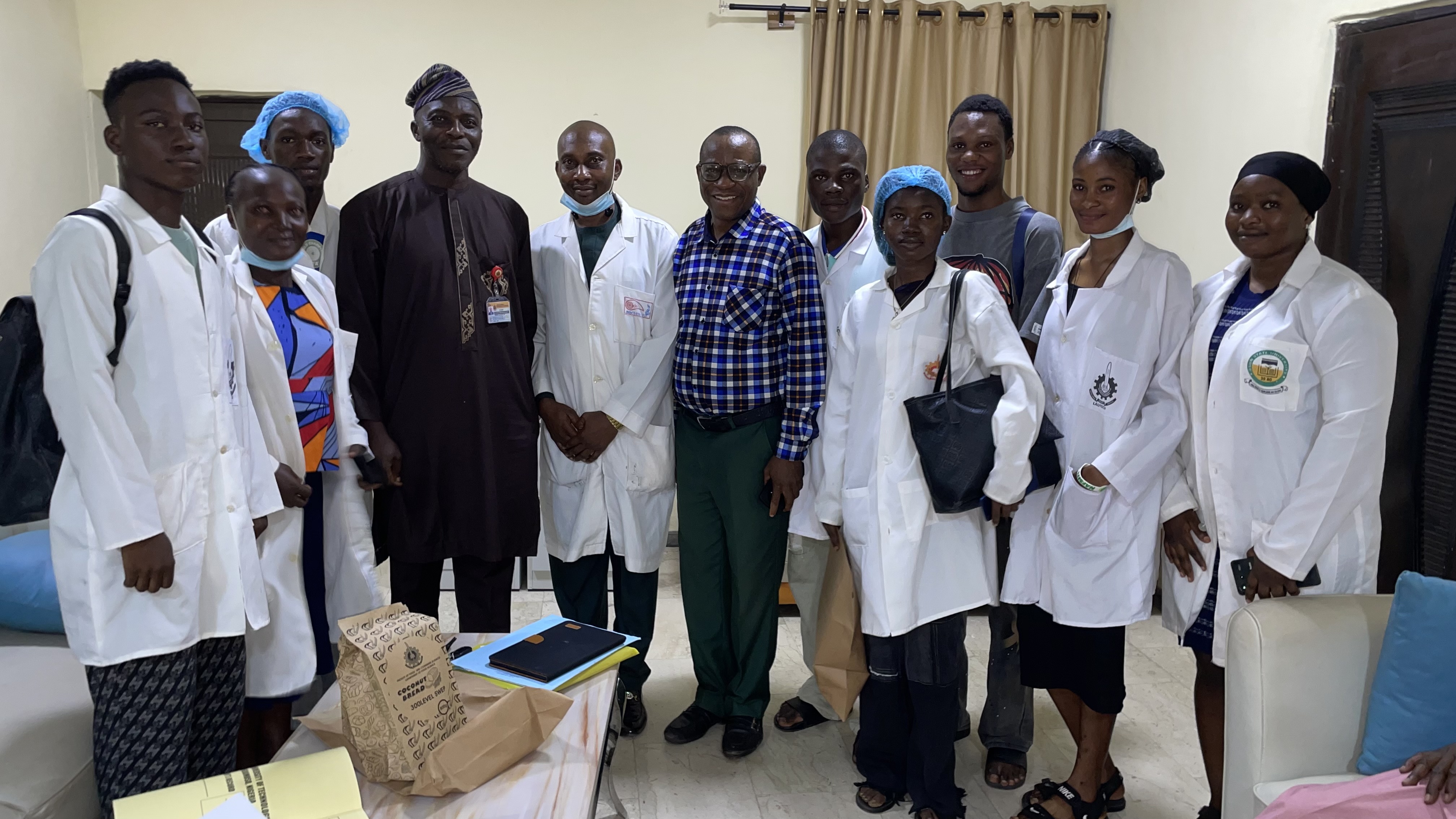 COCONUT BREAD PRESENTATION to Deputy Vice-Chancellor (Academics and Innovation)
