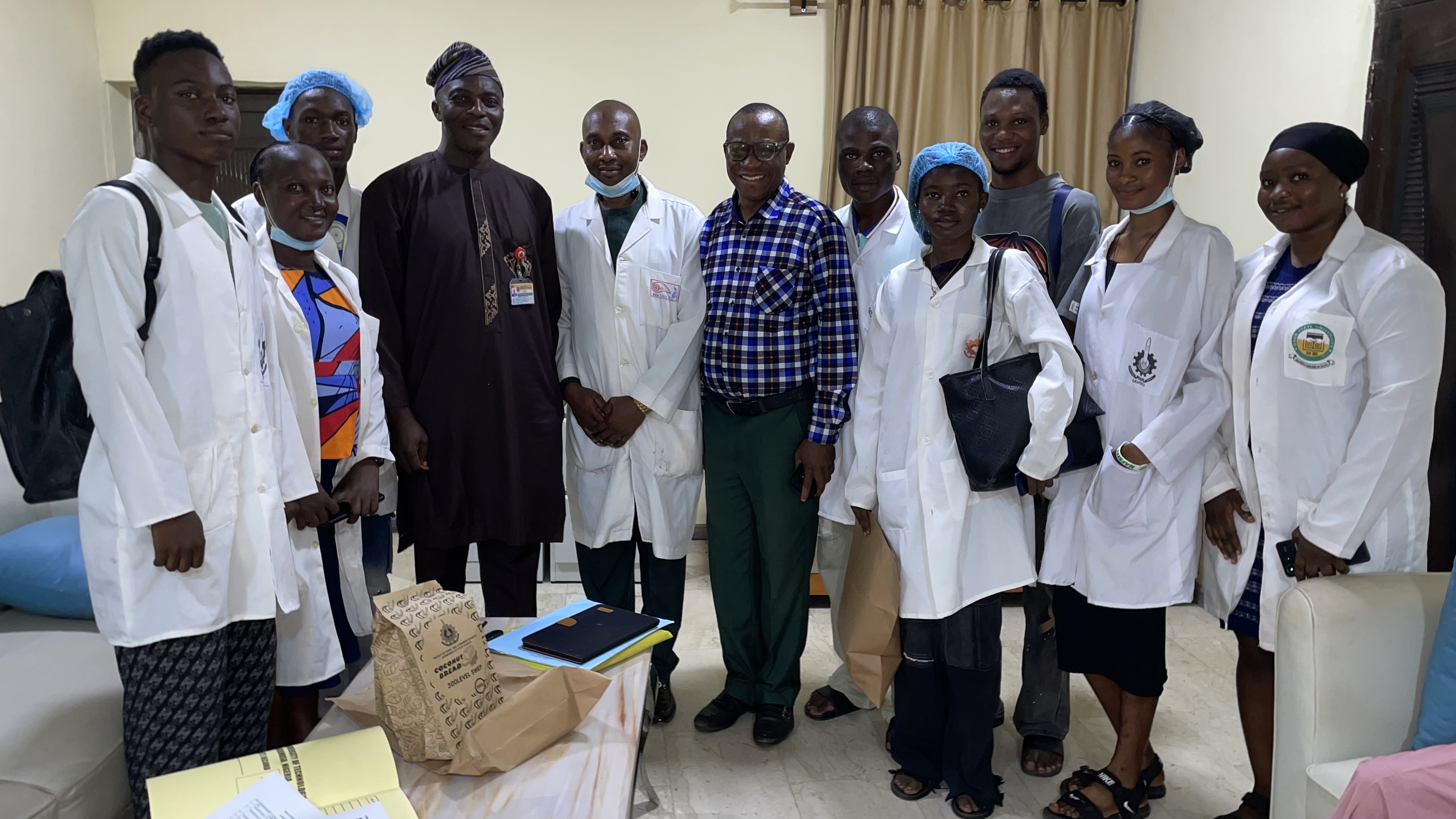 COCONUT BREAD PRESENTATION to Deputy Vice-Chancellor (Academics and Innovation)