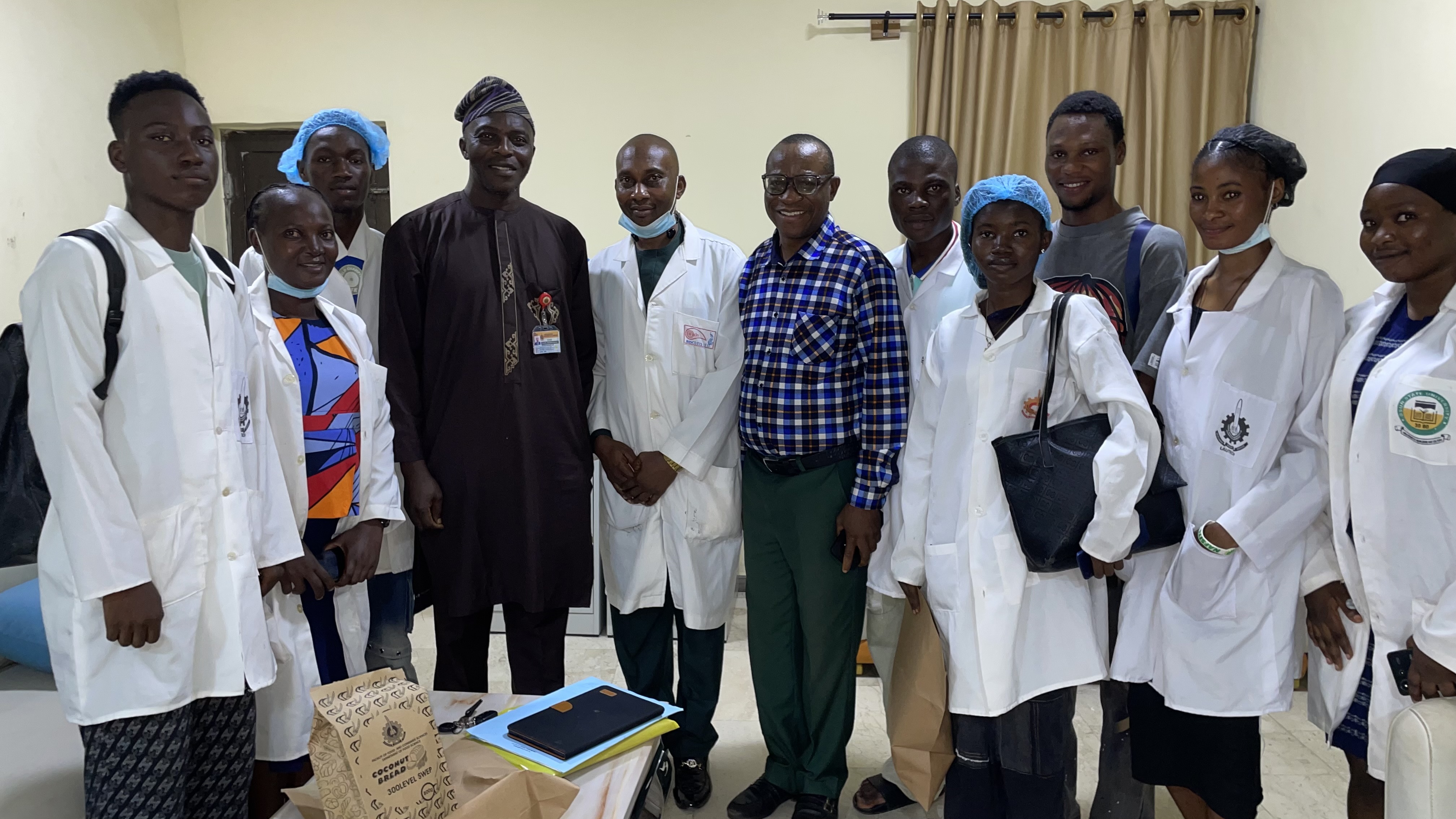 COCONUT BREAD PRESENTATION to Deputy Vice-Chancellor (Academics and Innovation)