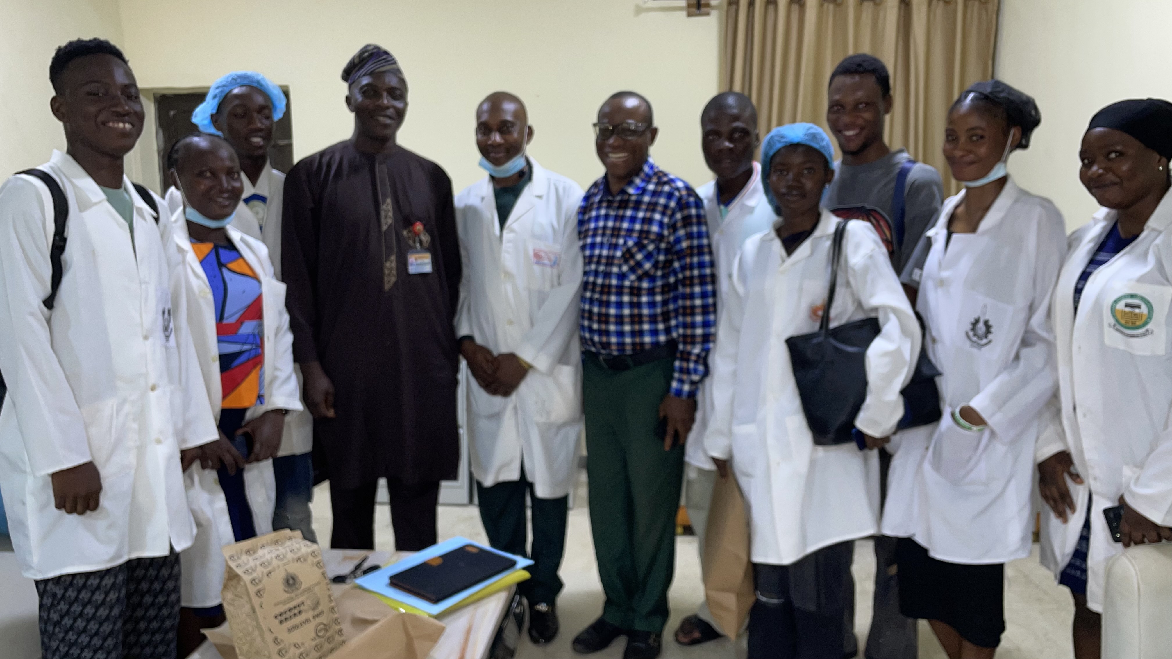 COCONUT BREAD PRESENTATION to Deputy Vice-Chancellor (Academics and Innovation)