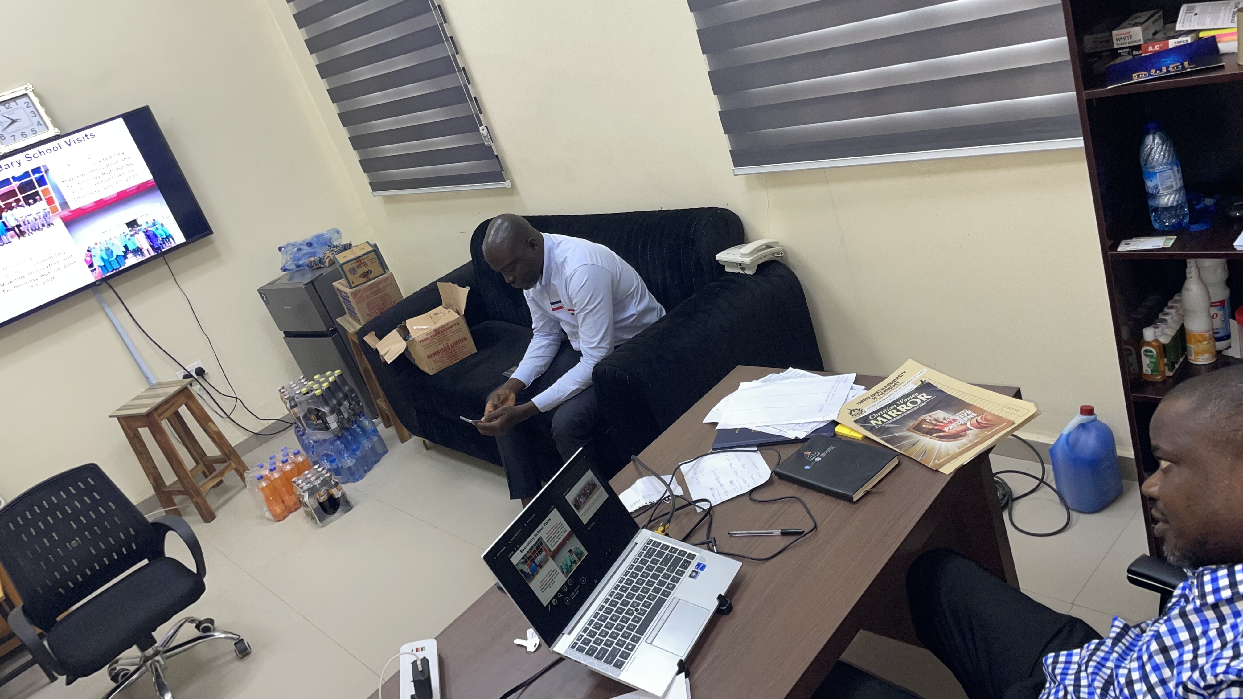 PRO visits Centre for Emerging Skills and Technology (CEST)