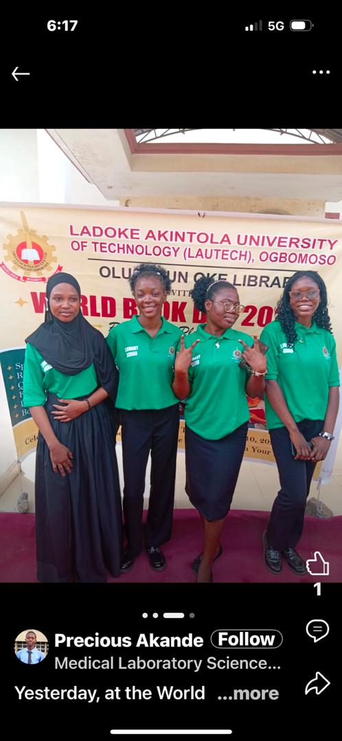 LAUTECH STAGES LANDMARK WORLD BOOK DAY 2026 CELEBRATION