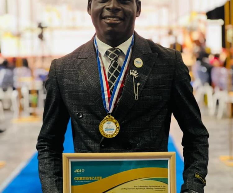 Adekunle Ayomide, Wins JCI Nigeria Championship