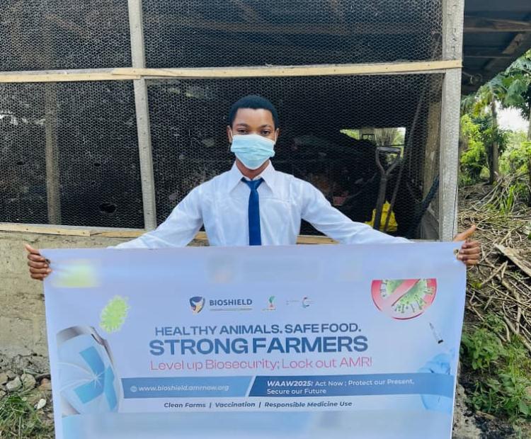 LAUTECH Student Awarded National Grant for Antimicrobial Resistance and Biosecurity Campaign
