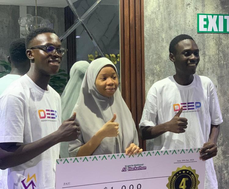 LAUTECH Wins $1,000 at the Grand Finale of Deep Funding National AI-Based Project Competition