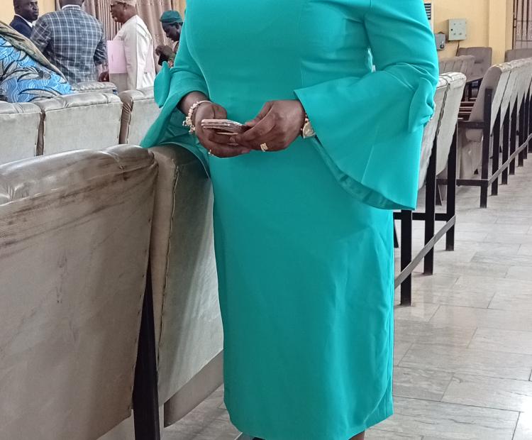 Professor Adefunke Sarah Ebijuwa is the first female professor of library and information science at Ladoke Akintola University of Technology (LAUTECH). 