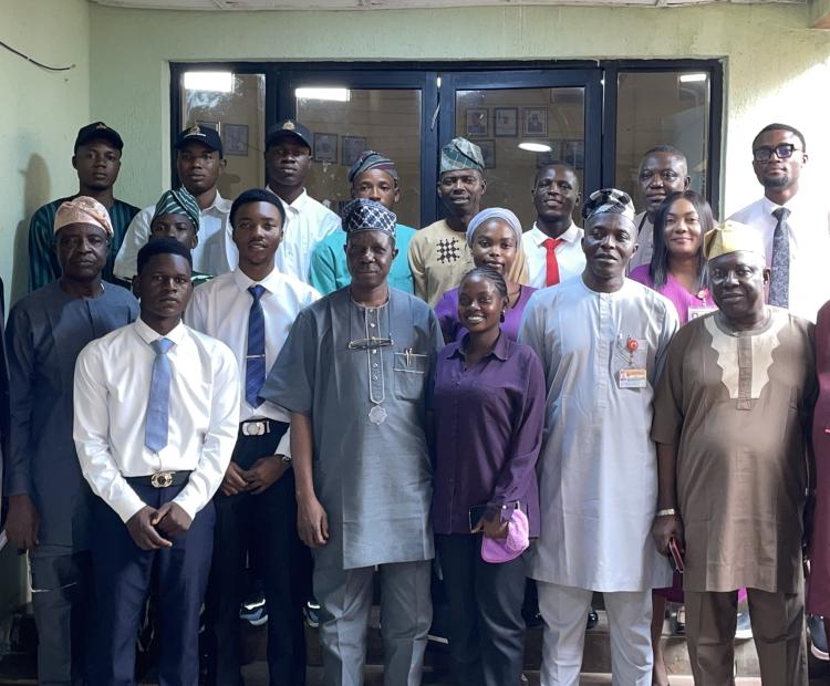 LAUTECH VC tasks new SUG executives on peace, integrity, responsible leadership