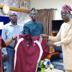 Senator presents tracksuits to LAUTECH ahead of NUGA